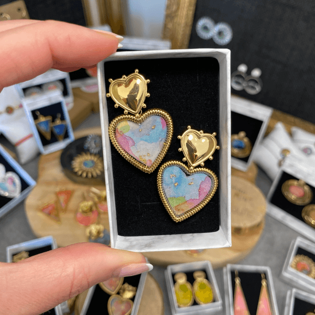 Ex-voto / Bleu & rose