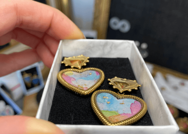Ex-voto / Bleu & rose