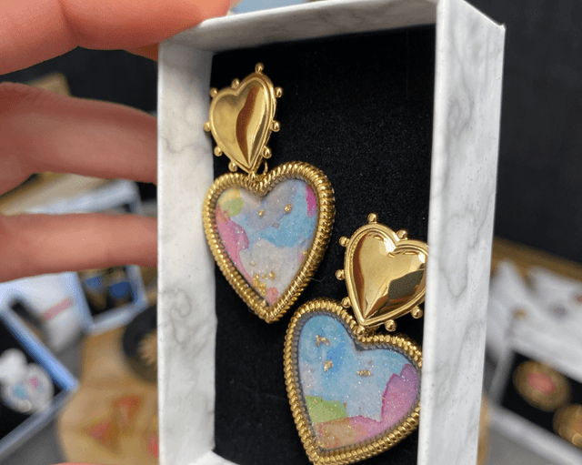 Ex-voto / Bleu & rose