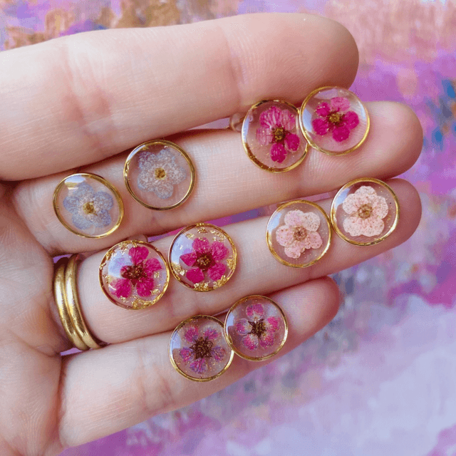 Puces - Les teintes de roses