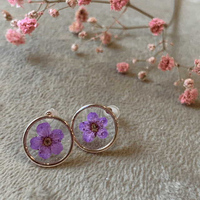 Puces - violet