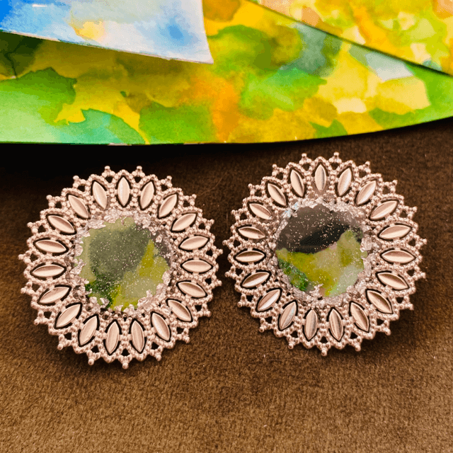 Dentelle - Silver Green